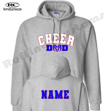 Load image into Gallery viewer, Carmel Rams Cheer DAD Hoodie Cheer Spirit Wear