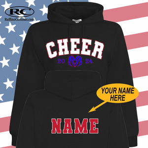 Carmel Rams Cheer Spirit wear 2024 Adult or Youth