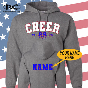 Carmel Rams Cheer Spirit wear 2024 Adult or Youth