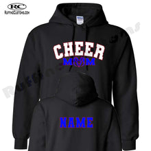 Load image into Gallery viewer, Carmel Rams Cheer Mom Hoodie Cheer Spirit Wear