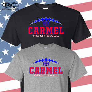 Carmel Rams Football Spirit Wear Tshirt