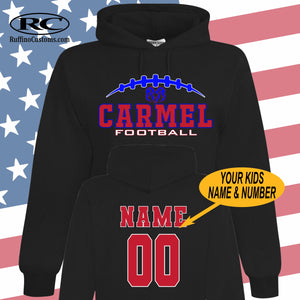 Carmel Rams Football Hoodie