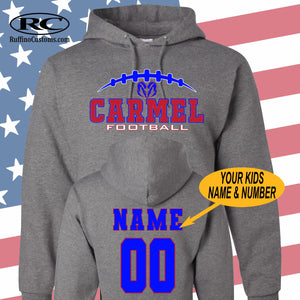 Carmel Rams Football Hoodie