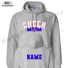 Load image into Gallery viewer, Carmel Rams Cheer Mom Hoodie Cheer Spirit Wear