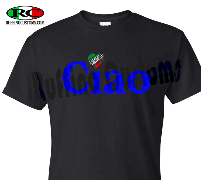 Ciao <3 Italian unisex tshirt
