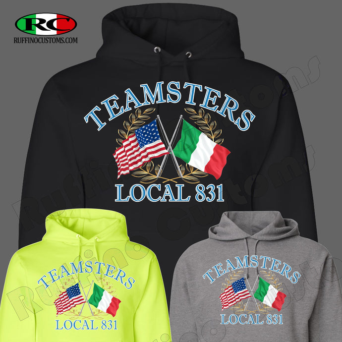 DSNY Teamster Italian American Local 831 Hoodie
