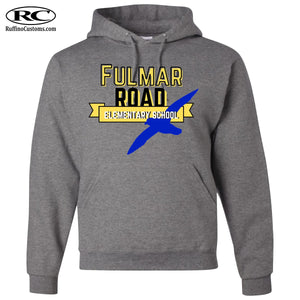 Fulmar Road gray adult hoodie