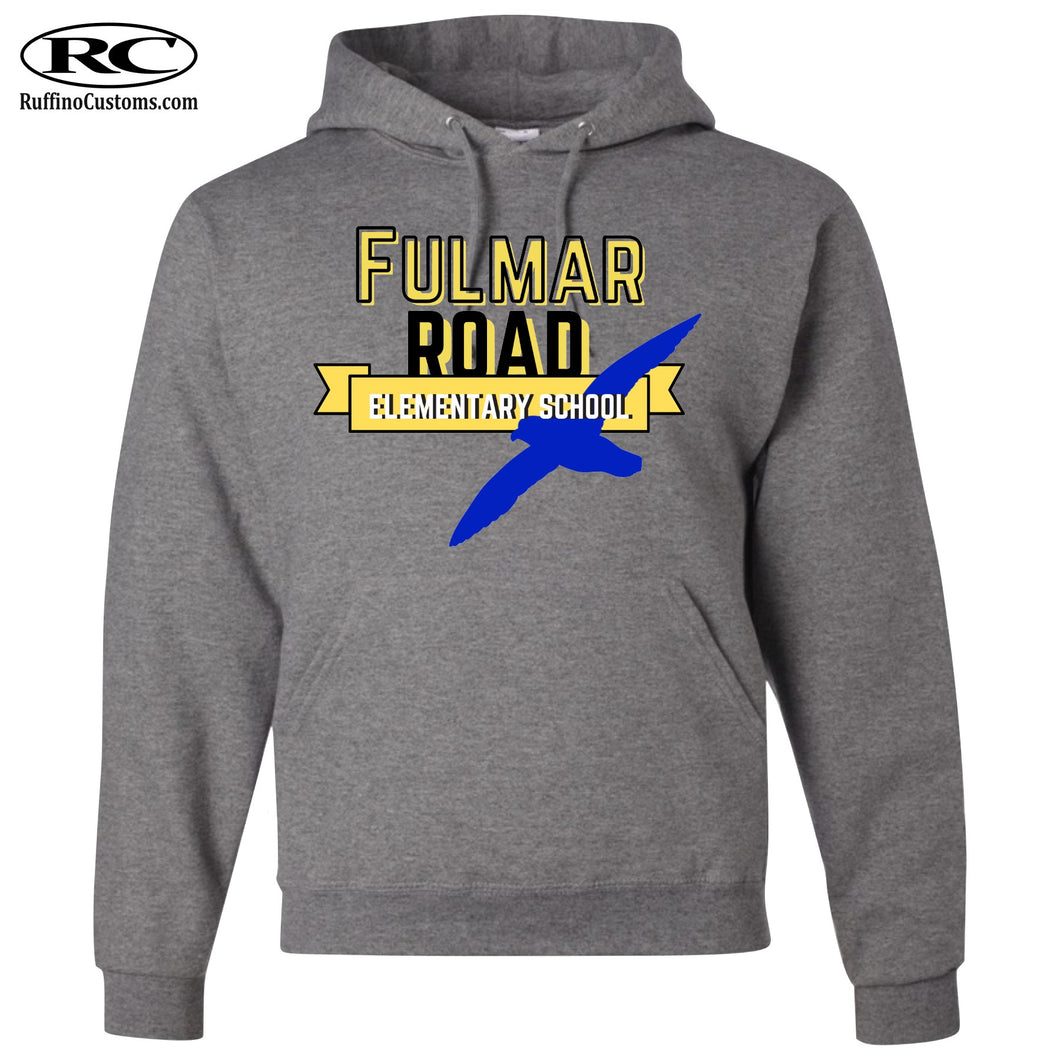 Fulmar Road gray adult hoodie