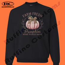 Load image into Gallery viewer, Farm Fresh Pumpkin Picking Adult Hoodie or Crewneck