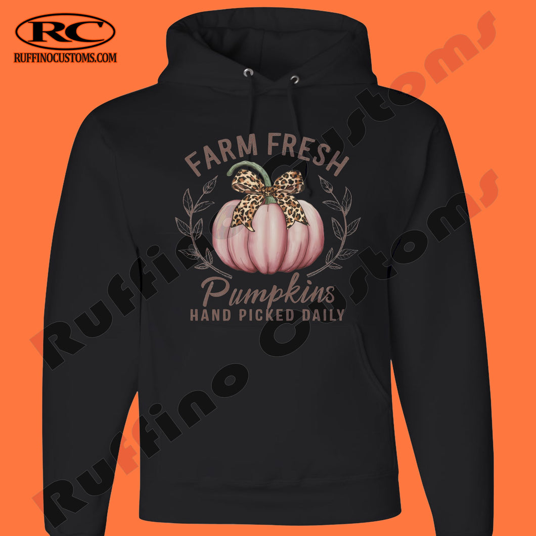 Farm Fresh Pumpkin Picking Adult Hoodie or Crewneck