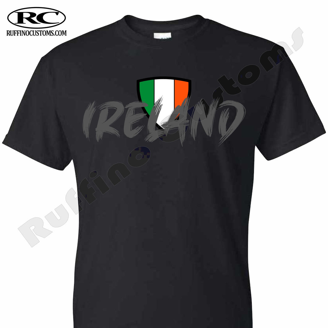 Ireland Paint Style Unisex T Shirt