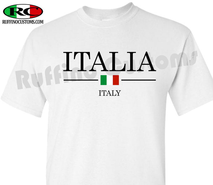 ITALIA ITALY WHITE TSHIRT