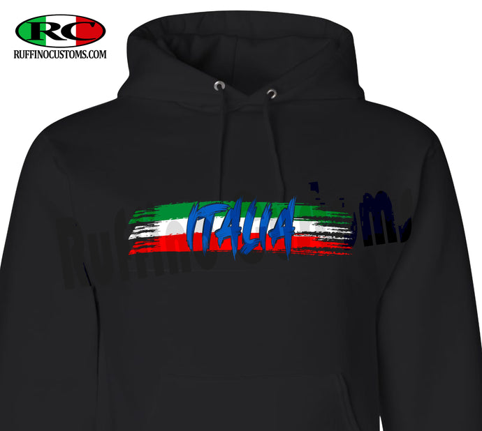 Italia Green White Red Hoodie