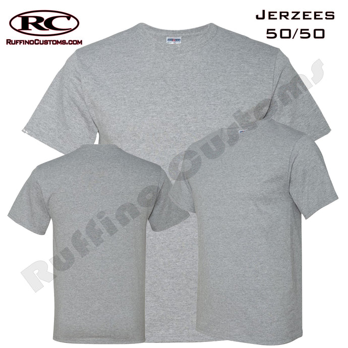 GRAY T SHIRT FULLY CUSTOMIZED OR BLANK (Copy)