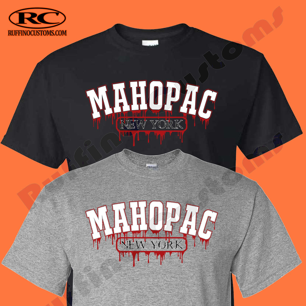 Mahopac New York Bloody Halloween T Shirt