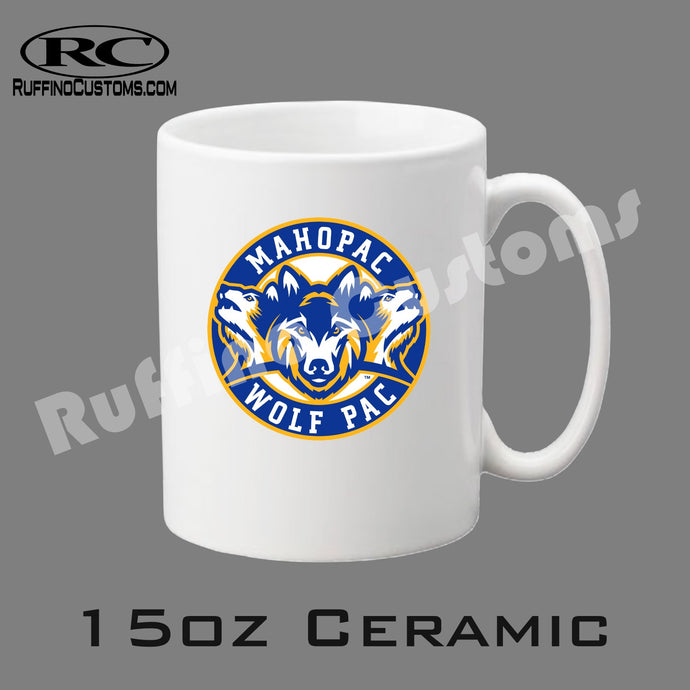 Mahopac  wolfpac 15oz coffee mug