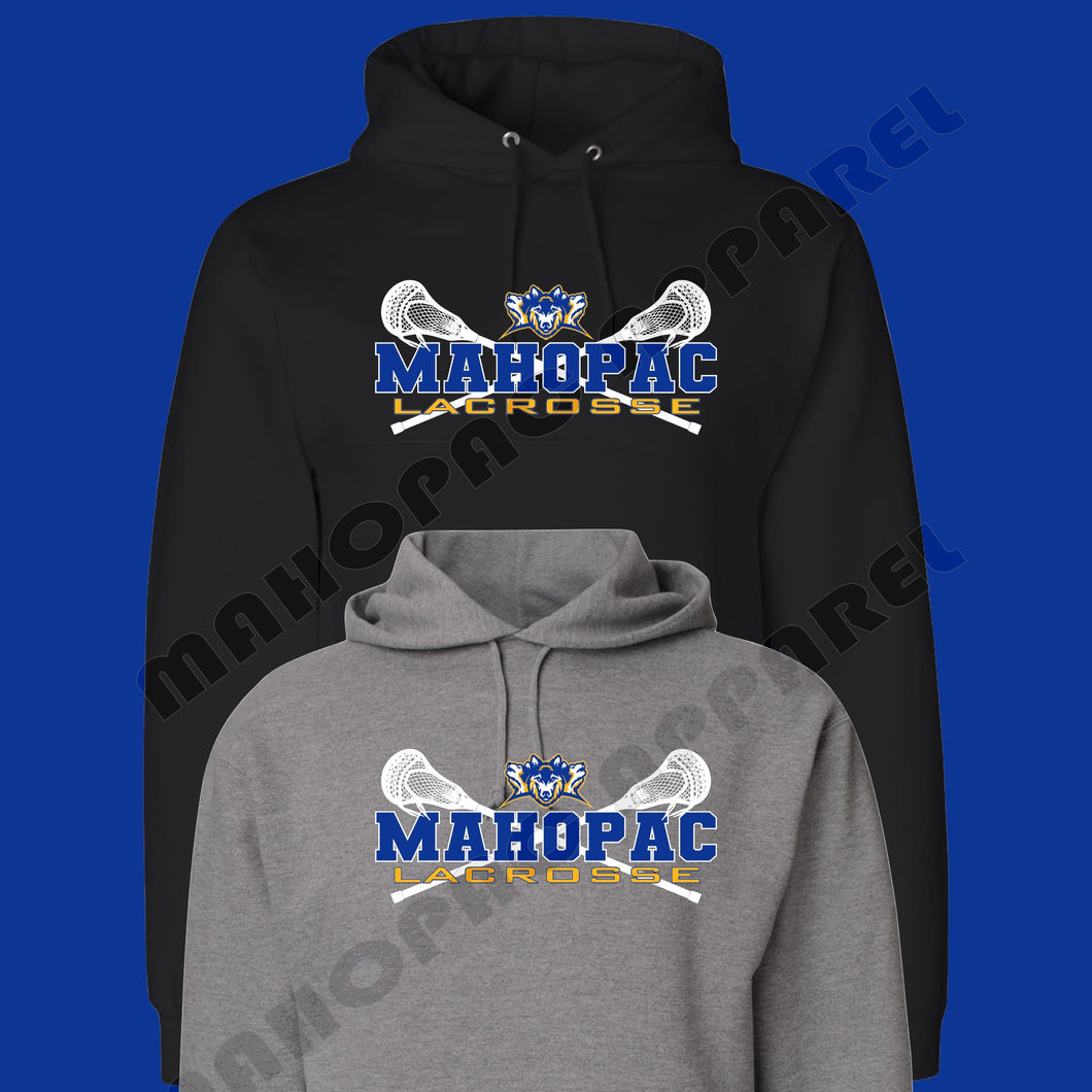 Mahopac Lacrosse WolfPac Adult & Youth Hoodie