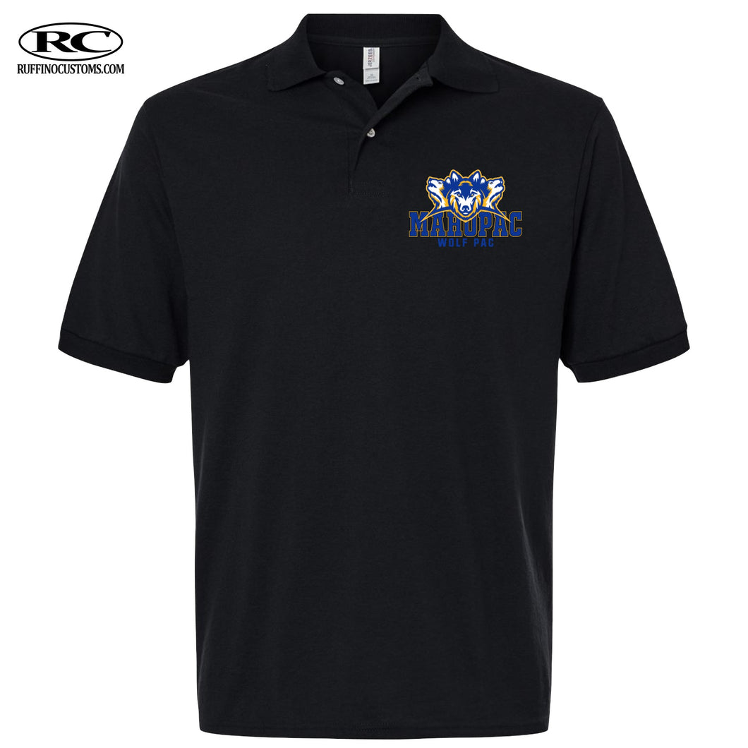 Fulmar Road Staff  Black Polo with 3 Head logo