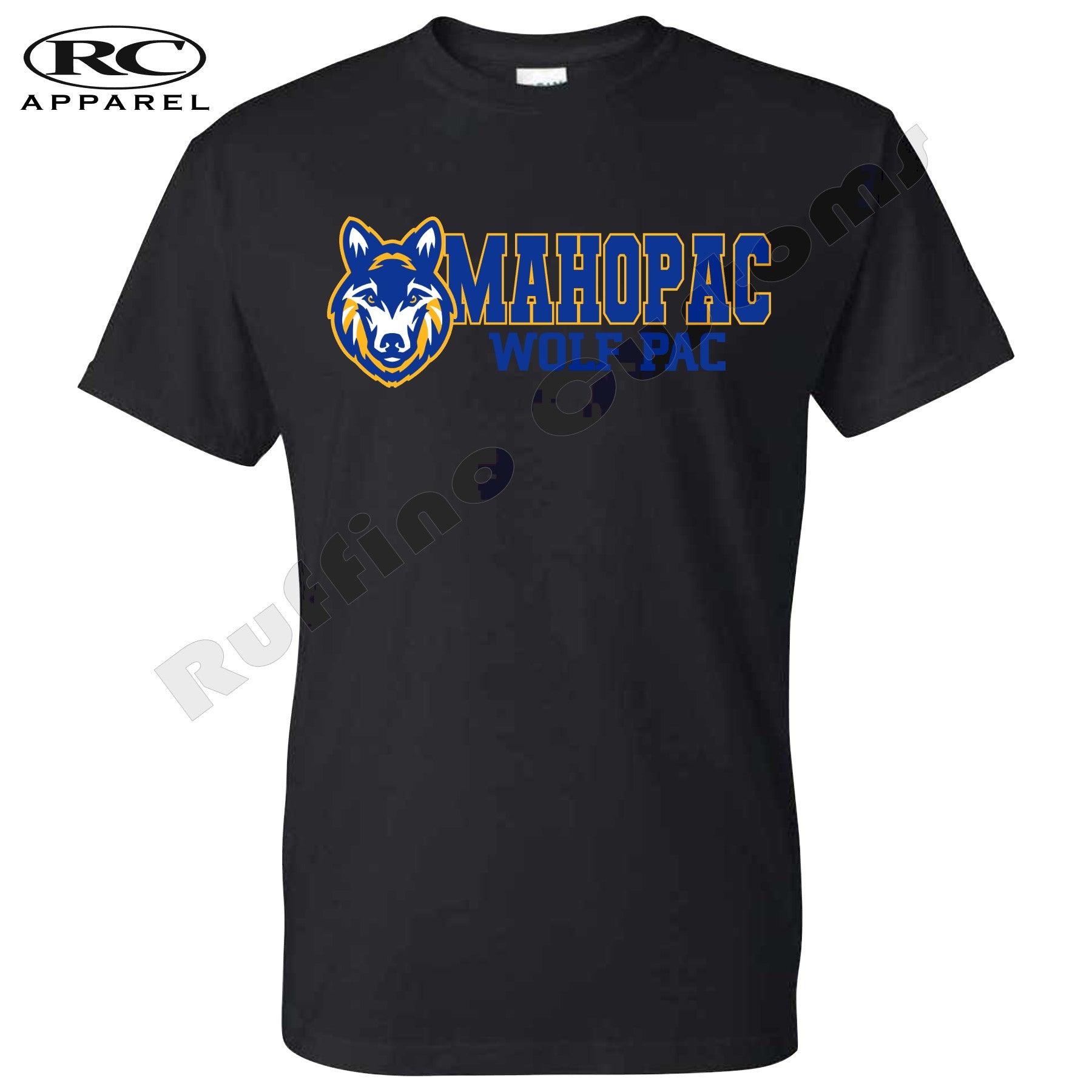 Mhs Wolves MHS Staff Wolf Pac Short Sleeve Tee – Ruffino Customs Apparel