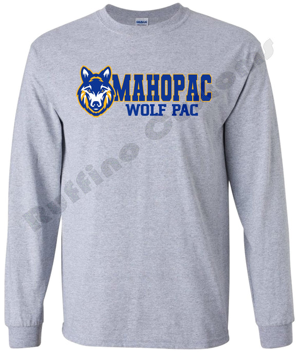 MHS Staff Wolf Pac Long Sleeve Tee