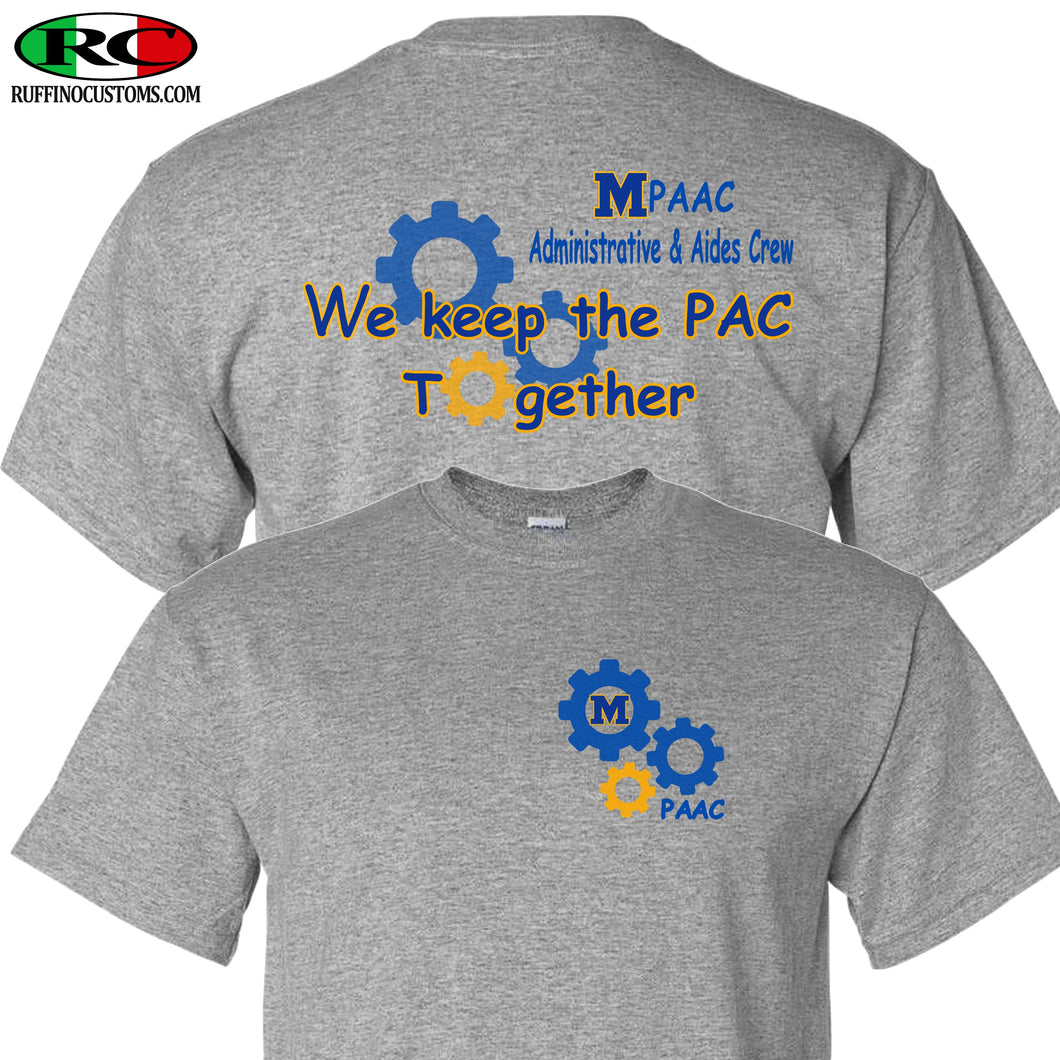MPAAC  Administrative & Aides Crew gray t-shirt
