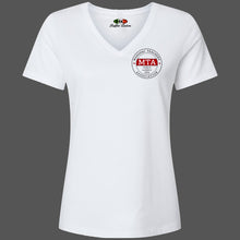 Load image into Gallery viewer, MTA MAHOPAC TEACHERS ASSOCIATION WOMENS VNECK