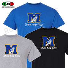 Load image into Gallery viewer, MHS M Track Tshirt