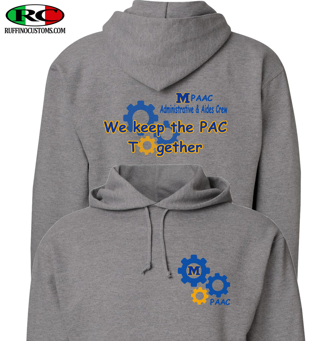 MPAAC Administrative & Aides Crew gray Hoodie
