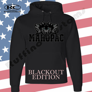 Mahopac Wolfpac Unisex Blackout Hoodie