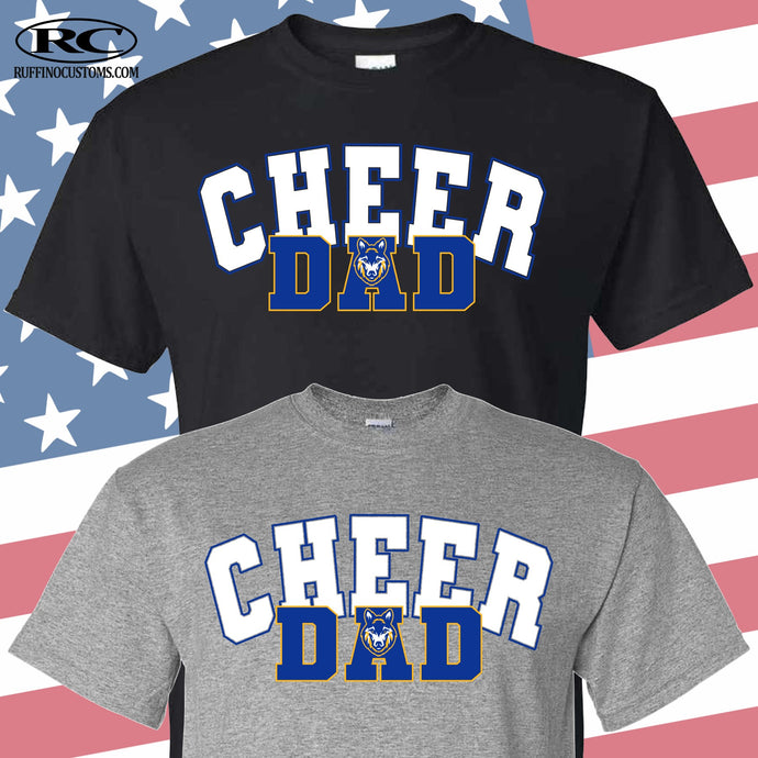 Mahopac Cheer Dad Wolfpac Unisex T Shirt