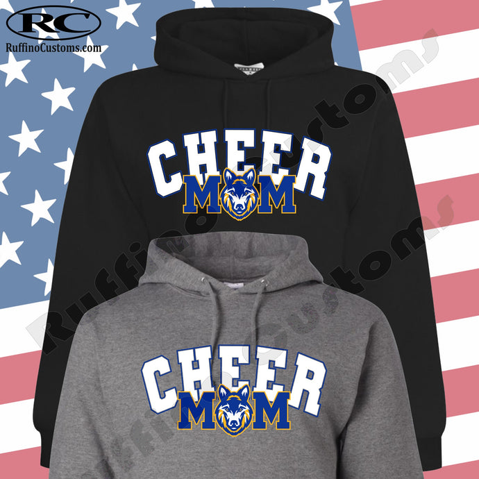 Mahopac. Cheer Mom Wolfpac Unisex Hoodie