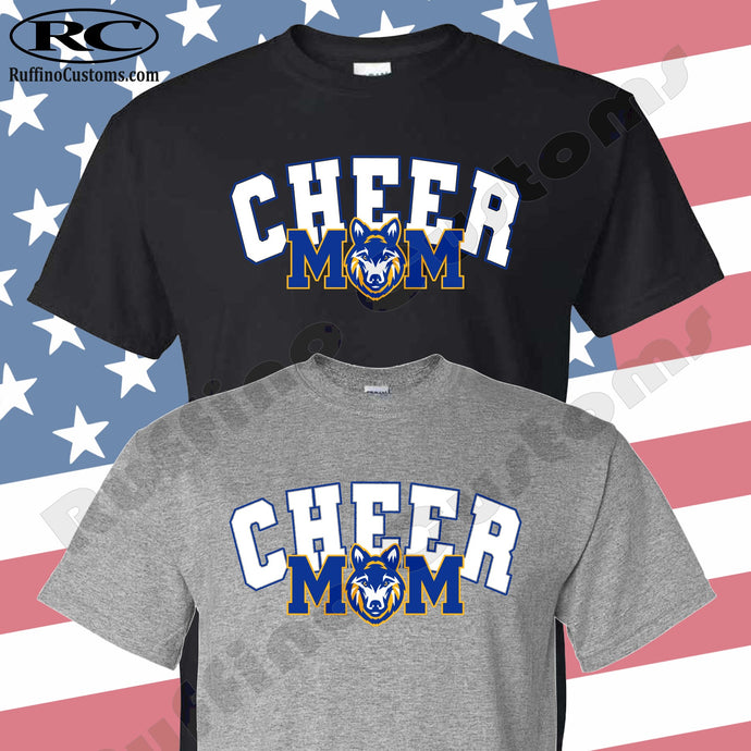 Mahopac. Cheer Mom Wolfpac Unisex T Shirt