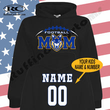 Load image into Gallery viewer, Mahopac Wolfpac Custom Football Mom Hoodie