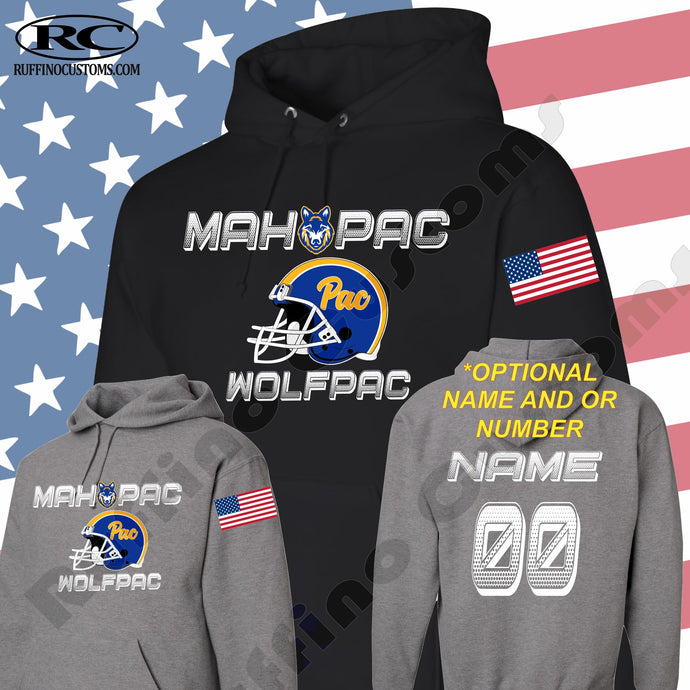 Mahopac Football Helmet *NEW Hoodie