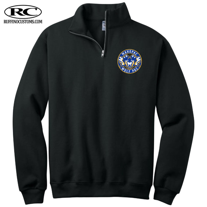 Mahopac Wolfpac Adult Quarter Zip Sweatshirt