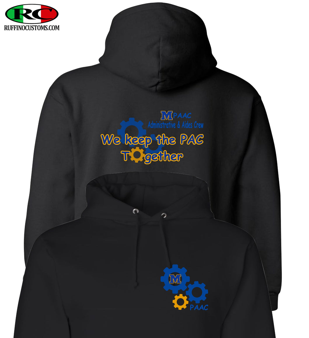 MPAAC Administrative & Aides Crew black Hoodie