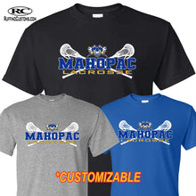 Load image into Gallery viewer, MHS Lacrosse 3Headed Wolf  T-Shirt