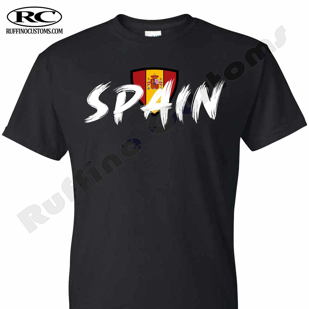 Spain Paint Style Unisex T Shirt