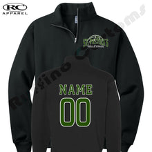 Load image into Gallery viewer, St Patrick's Volleyball 1/4 Zip Sweatshirt