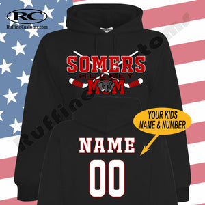 Somers Custom Hockey Mom Hoodie