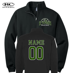 St Patrick's Volleyball 1/4 Zip Sweatshirt