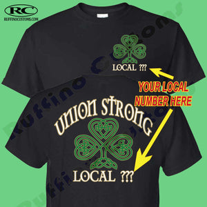 Union Strong Celtic custom clover