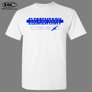 Blue Fulmar Road Elementary tshirt