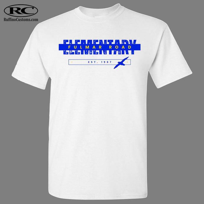 Blue Fulmar Road Elementary tshirt