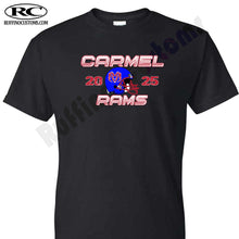 Load image into Gallery viewer, Carmel Rams Football 2025 T-Shirt