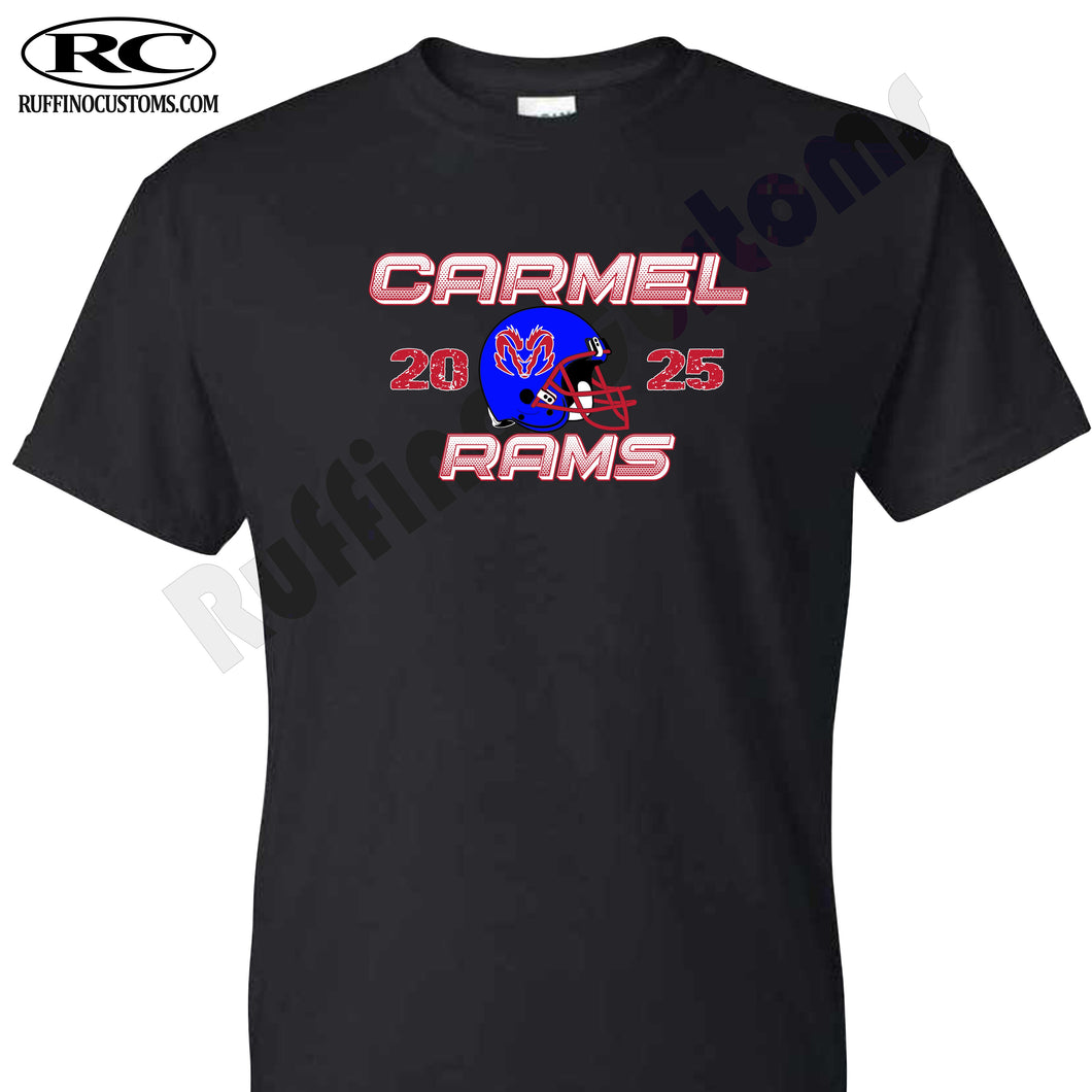 Carmel Rams Football 2025 T-Shirt