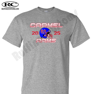 Carmel Rams Football 2025 T-Shirt