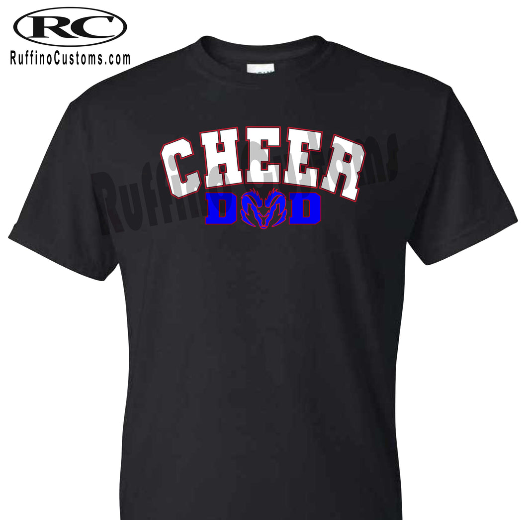 Carmel Cheer Dad Cheer Spirit Wear  T shirt