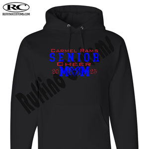 Carmel Rams Football Senior Cheer Mom Hoodie