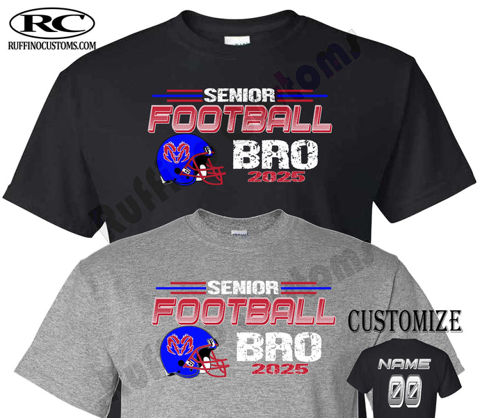 Carmel Rams Senior Football Bro t-shirt 2025